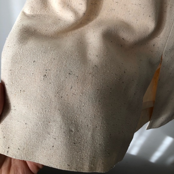 Vintage 100% Raw Silk Skirt - Picture 6 of 6